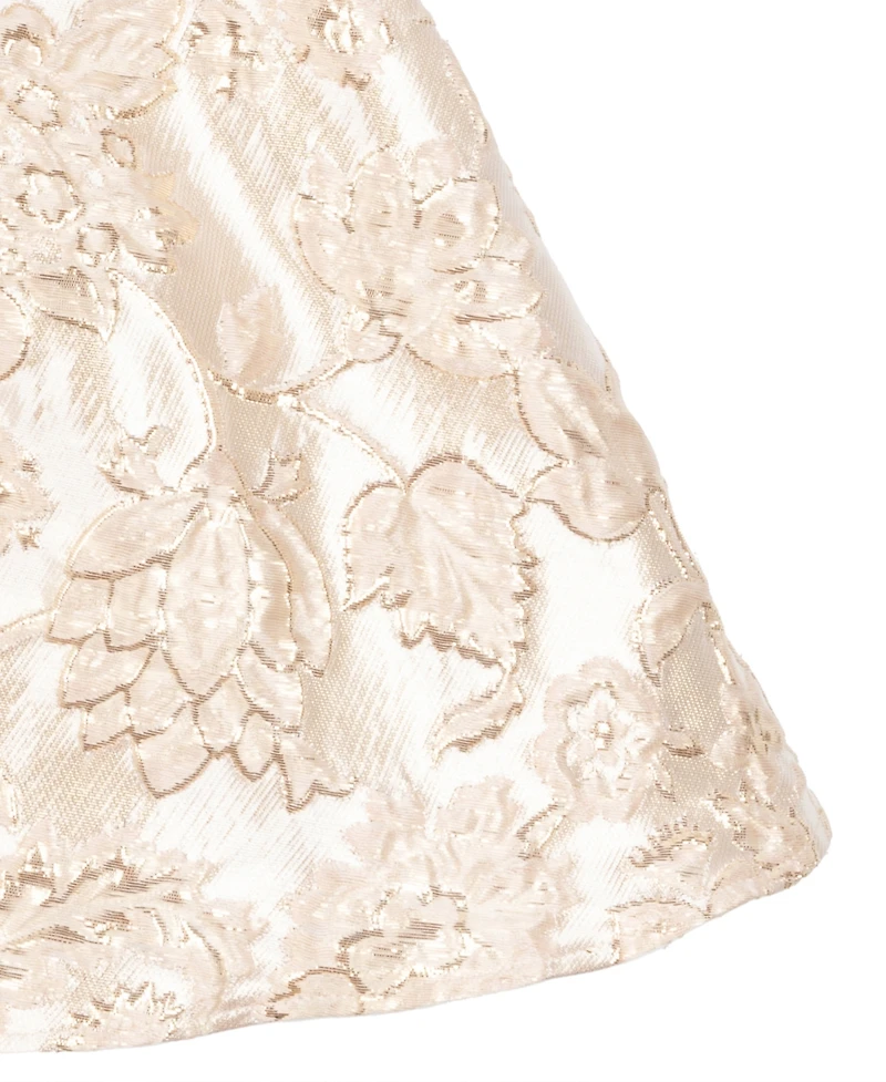 Rare Editions Toddler and Little Girls Brocade Party Dress