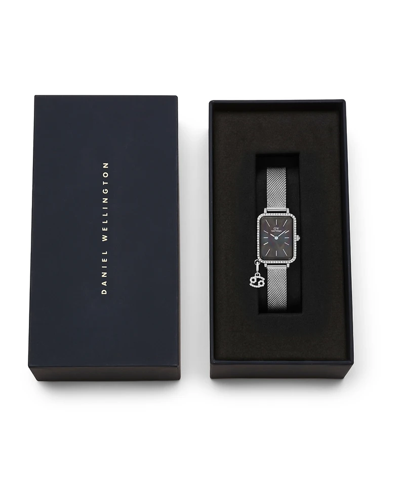Daniel Wellington Women's Analog Silver Tone Stainless-Steel Watch