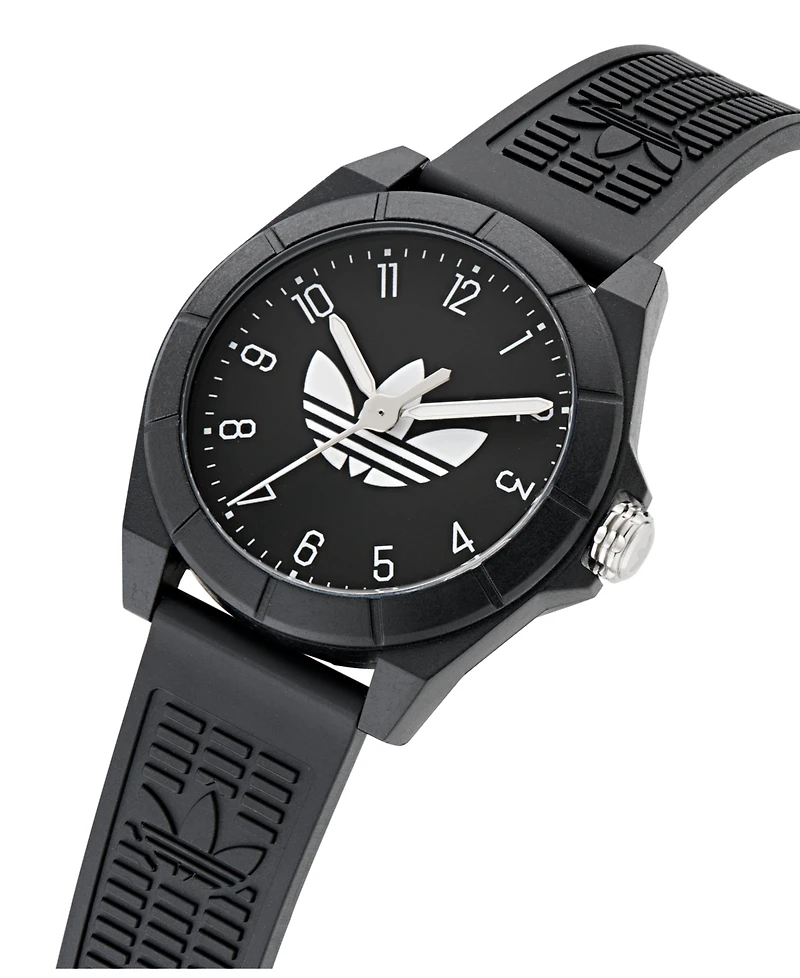 adidas Unisex Analog Black Resin Watch