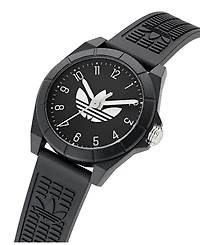 adidas Unisex Analog Black Resin Watch