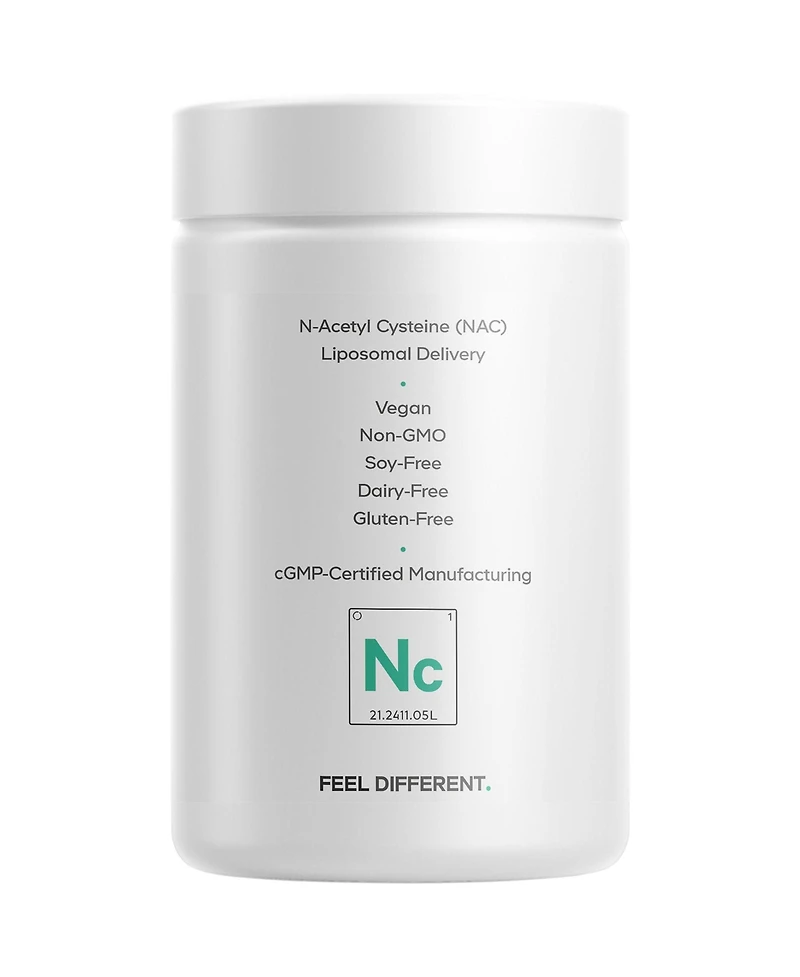 Codeage Liposomal Nac Supplement - N-Acetyl L-Cysteine Amino Acid - 2 Month Supply - Free-Form Nac - Phospholipid Complex