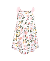 Hudson Baby Girls Sleeveless Dress Set 2-Pack