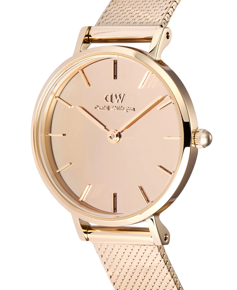 Daniel Wellington Women's Analog Rose Gold Tone Stainless-Steel Watch, 28mm