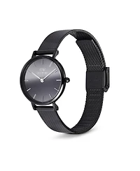 Daniel Wellington Women's Analog Black Stainless-Steel Watch, 28mm
