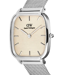 Daniel Wellington Men's Analog Silver Tone Stainless-Steel Watch, 32mm