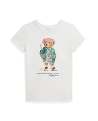 Polo Ralph Lauren Big Girls Bear Jersey T-Shirt