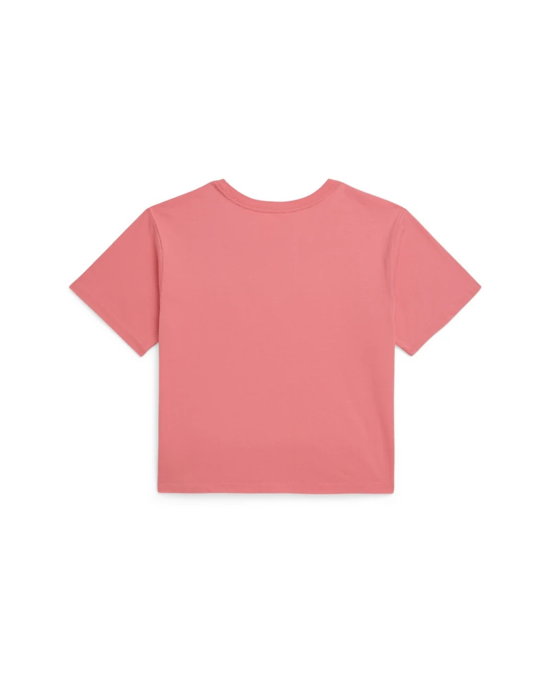 Polo Ralph Lauren Big Girls Logo Jersey Boxy T-Shirt