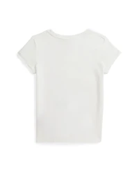 Polo Ralph Lauren Toddler and Little Girls Bear Jersey T-Shirt