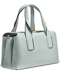Donna Karan New York Amagansett Soft-Rolled Leather Satchel with Sculpted Magnet Closure