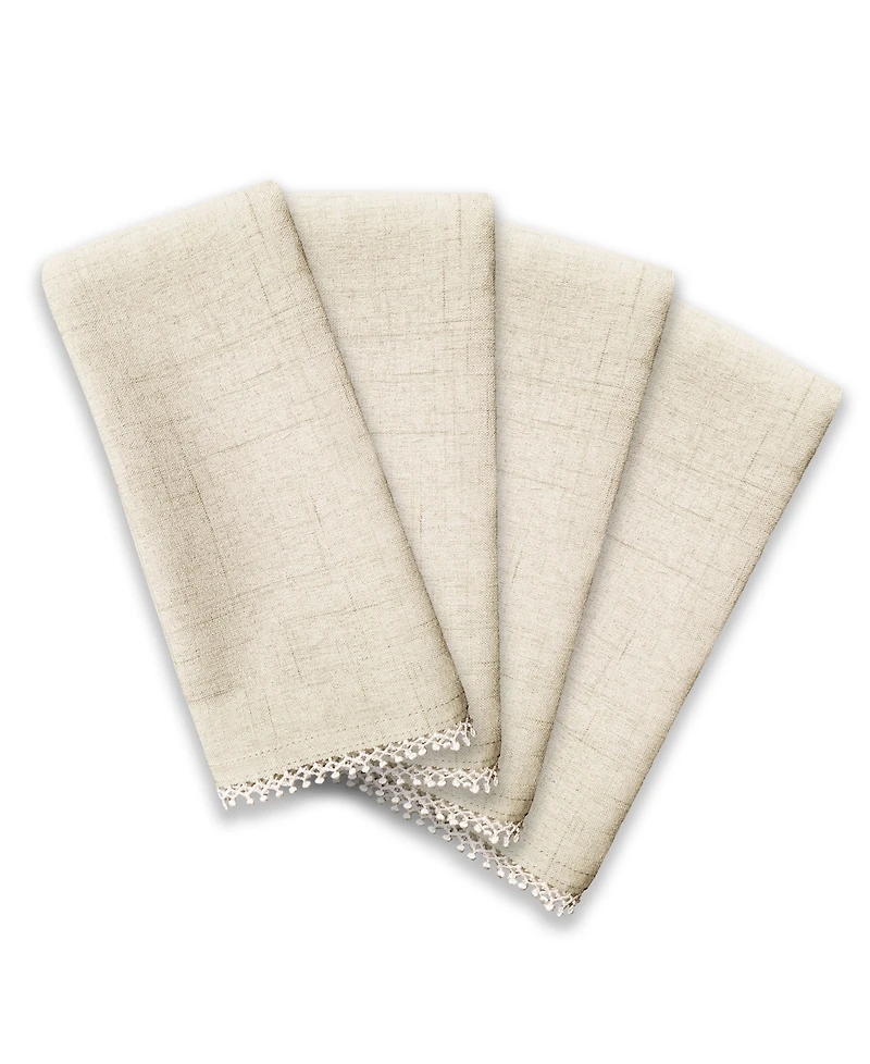 Lenox French Perle 19" x 19" Napkins Set, 4 Piece