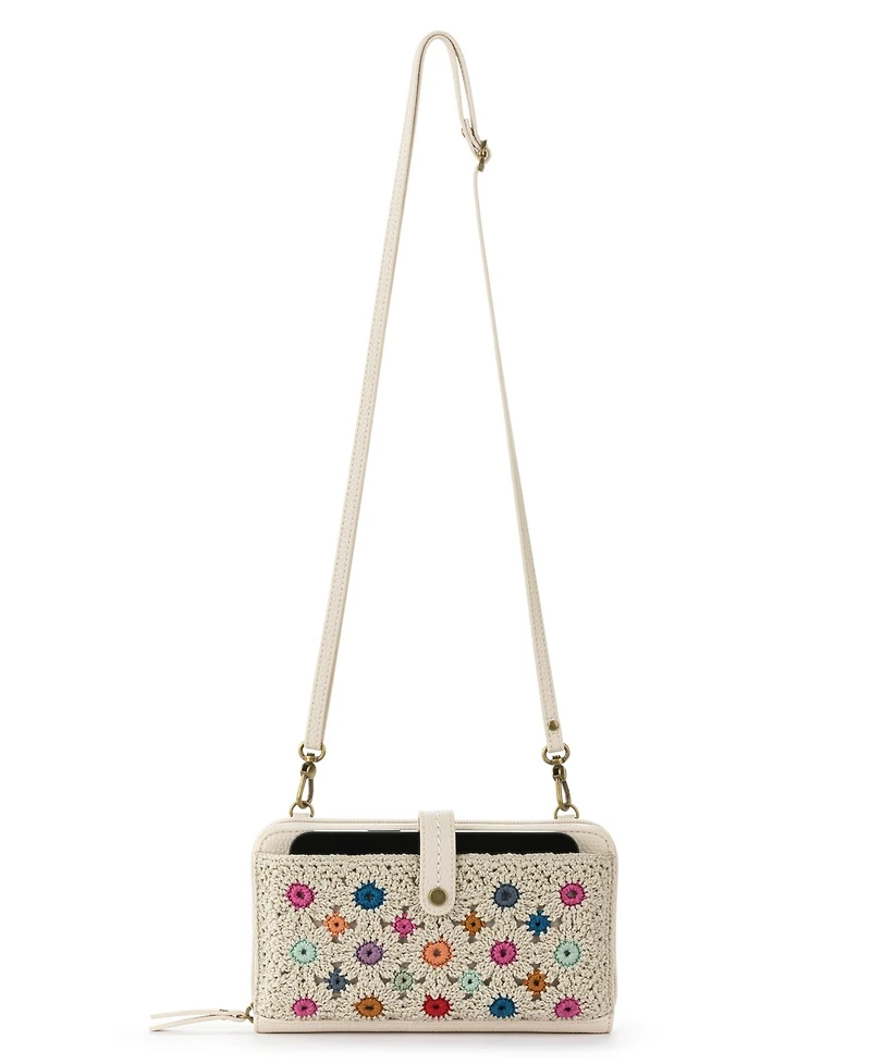The Sak Iris Crochet Convertible Mini Crossbody Bag