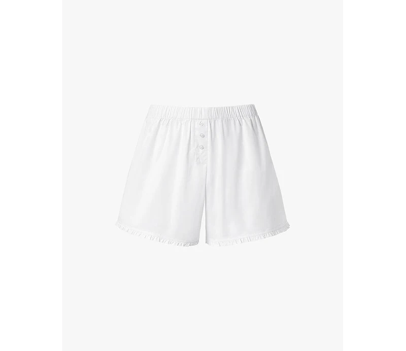 WeWoreWhat Women's Ruffle Boxer Short