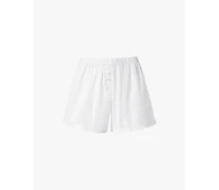 WeWoreWhat Women's Ruffle Boxer Short