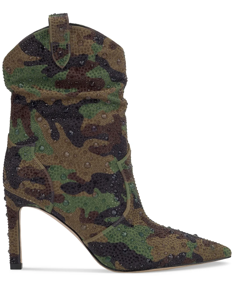 Jessica Simpson Women's Evgena Stiletto Western Booties