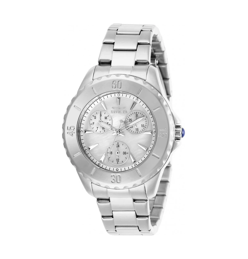 Invicta Women's 29106 Angel Quartz 3 Hand White Dial Watch