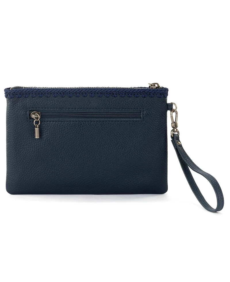 The Sak Women's Vita Leather Wristlet