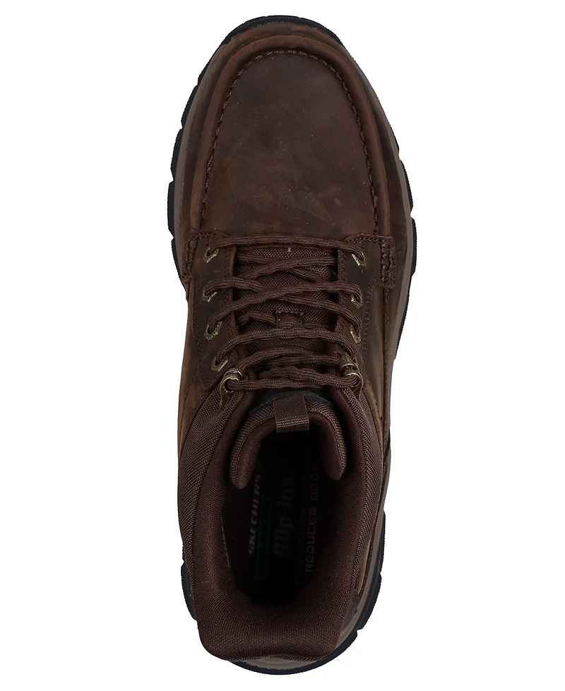 Skechers Men's Slip-Ins Relaxed Fit: Respected 2.0 - Hagler Moccasin Toe Casual Boots from Finish Line