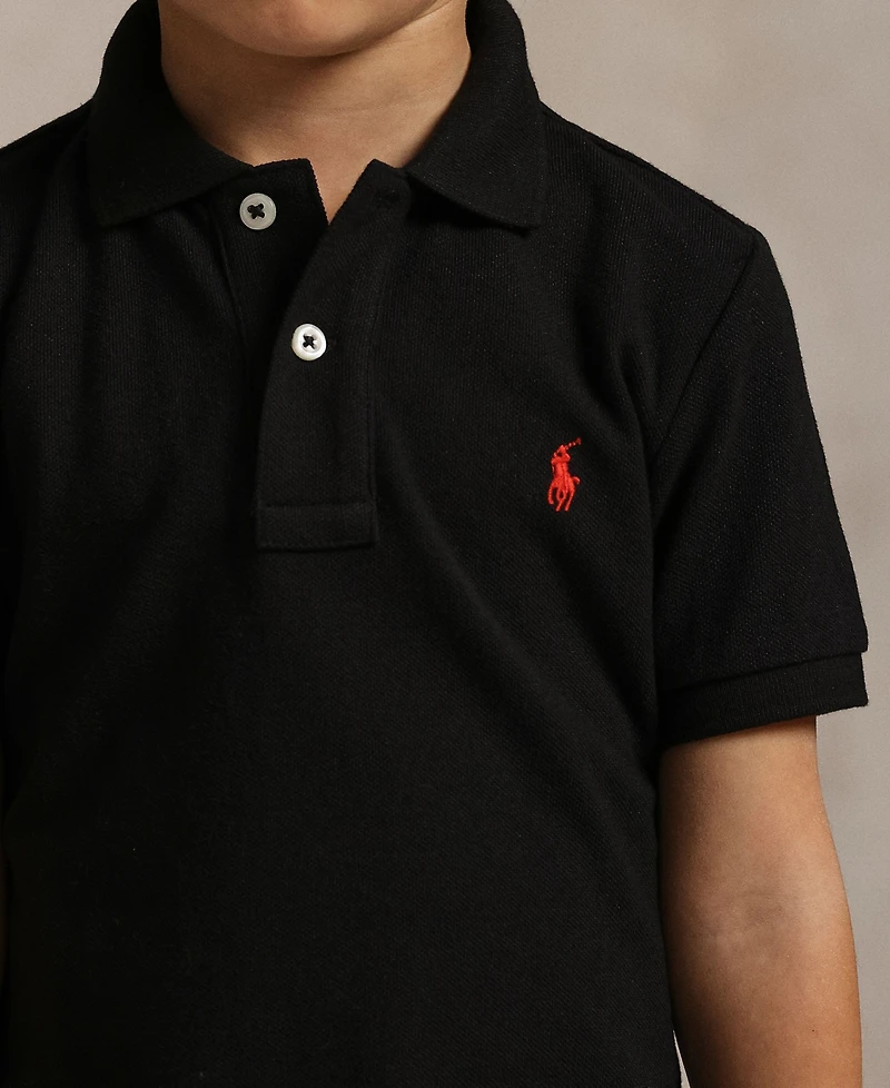 Polo Ralph Lauren Toddler and Little Boys Cotton Mesh Shirt