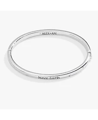 Have Faith Mantra Bangle Bracelet