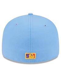 New Era Men's Light Blue Colorado Rockies 2025 City Connect Low Profile 59FIFTY Fitted Hat
