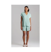 Natori Women's Soothe Short Sleeve Set