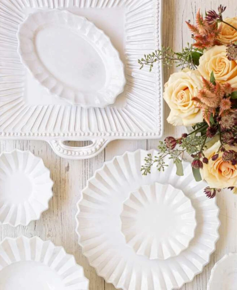 Vietri Incanto Square Handled Platter