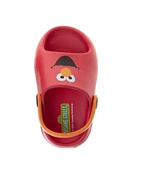 Sesame Street Toddler Boys Cookie Monster Waterproof Backstrap Sandals