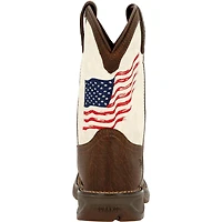 Durango Kids Lil' Rebel by Distressed Flag Western Boot