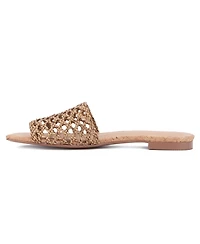 Women's Bronze Flat Sandal