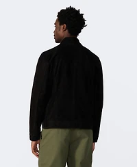 Furniq Uk Men's Men s Suede Trucker Jacket, Created for Macy