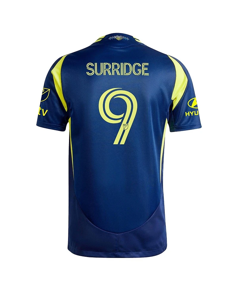 Adidas Men's Sam Surridge Navy Nashville Sc 2025 The Heart Of Kit Authentic Player Jersey