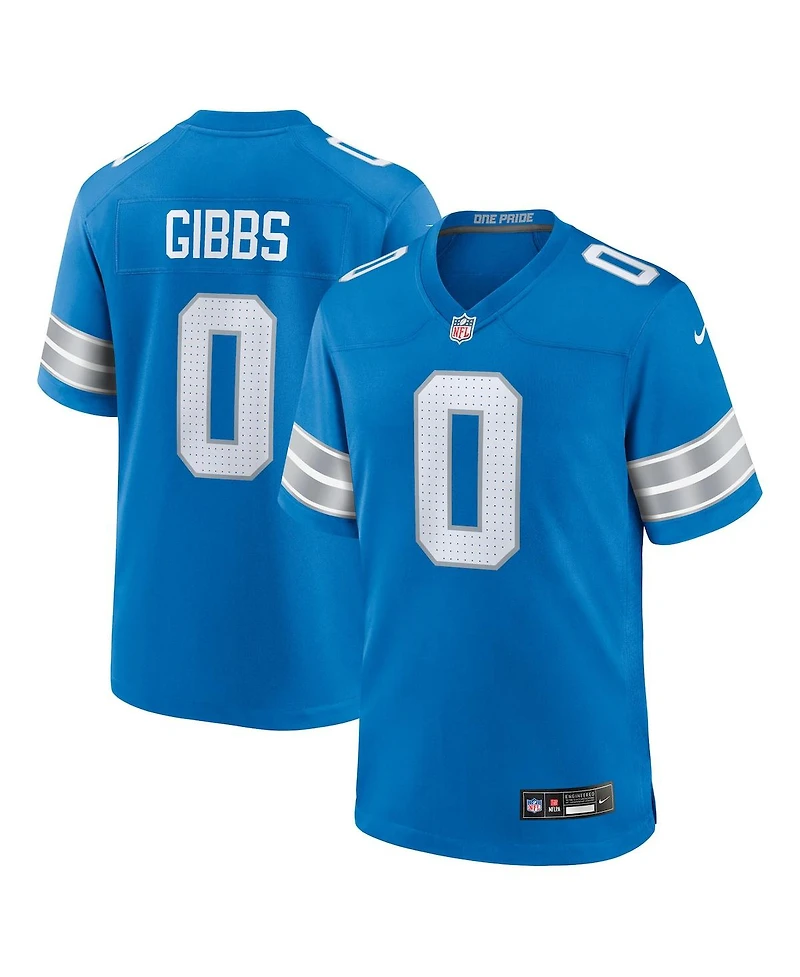 Nike Men's Jahmyr Gibbs Detroit Lions Game Player Jersey