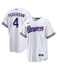 Nike Men's Joc Pederson White Texas Rangers Home Replica Jersey