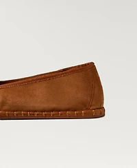 Mango Women's Velour Slippers