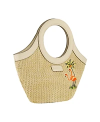 Tommy Bahama Flamingo Embroidery Tote