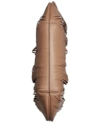Donna Karan New York Baldwin Large Laser-cut Shoulder with Leather Wrapped Rounded Handle