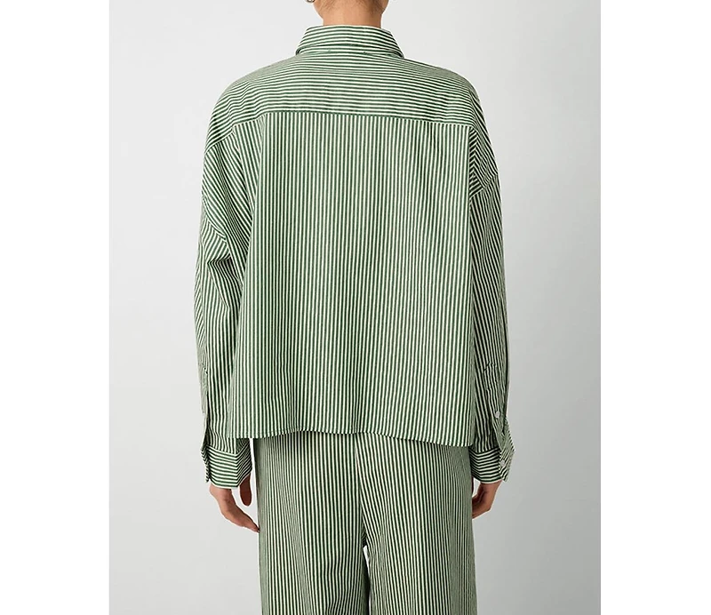 WeWoreWhat Women's Button Front Shirt