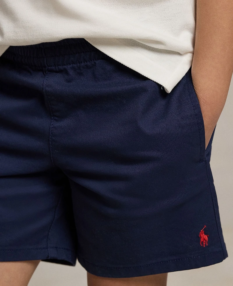 Polo Ralph Lauren Toddler and Little Boys Stretch Cotton Twill Short