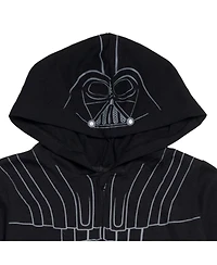 Star Wars Darth Vader Zip Up Cosplay Coverall and Cape