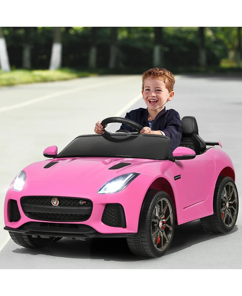 12V Jaguar F-Type Svr Licensed Kids Ride On Car