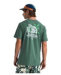 The North Face Men's Short Sleeve New Views Same Planet Earth Dome T-Shirt