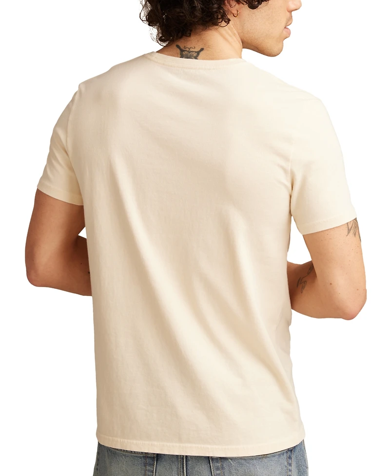 Lucky Brand Men's Cocktail Short Sleeve Crewneck Graphic T-Shirt