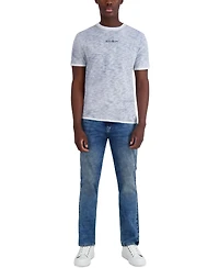 Karl Lagerfeld Paris Men's Chest Signature Slub T-Shirt