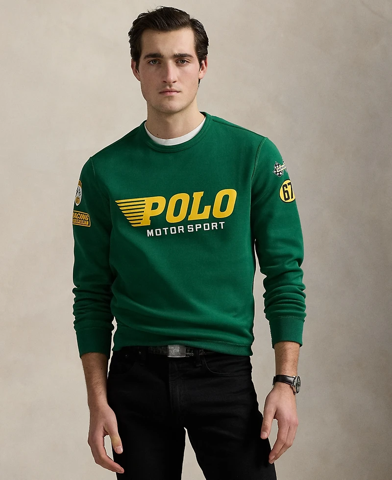 Polo Ralph Lauren Men's Double-Knit Graphic Sweatshirt