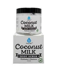100% Natural Coconut Milk Body Scrub 14oz