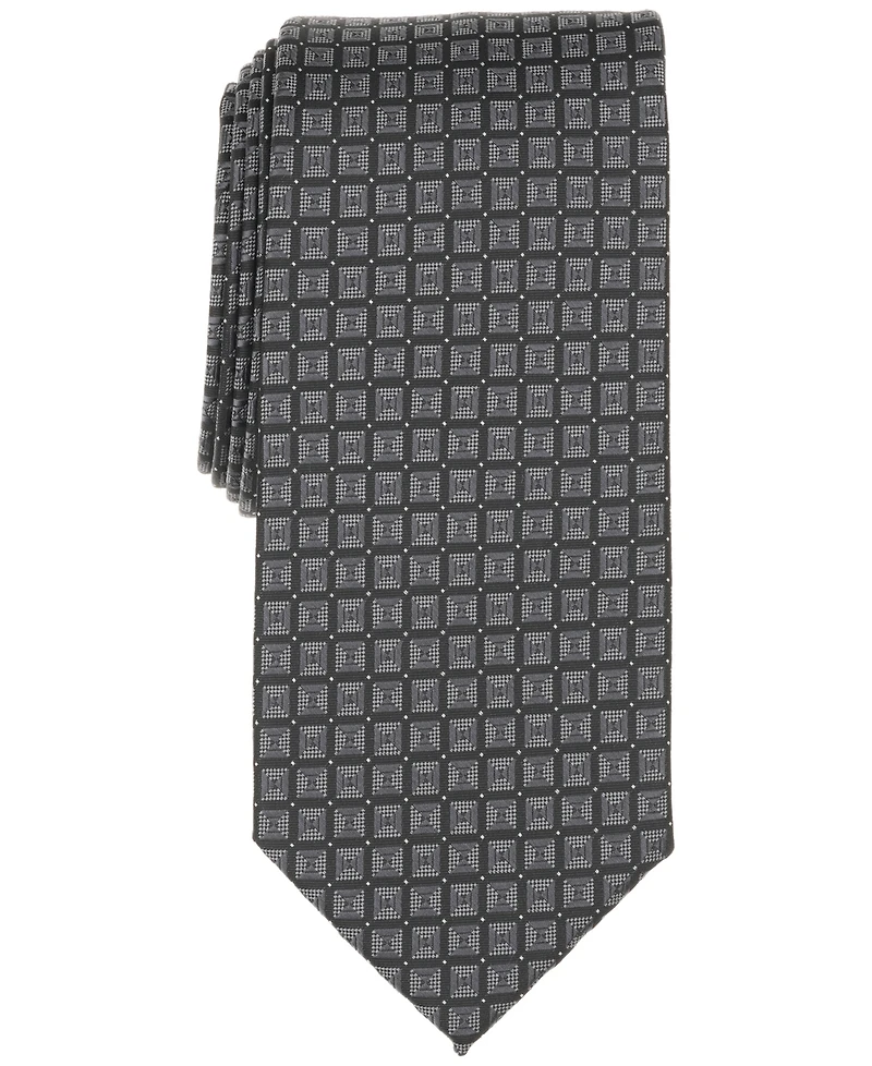 Perry Ellis Portfolio Men's Travers Square-Pattern Tie
