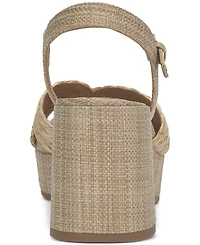 Lucky Brand Women's Marrika Block-Heel Platform Dress Sandals