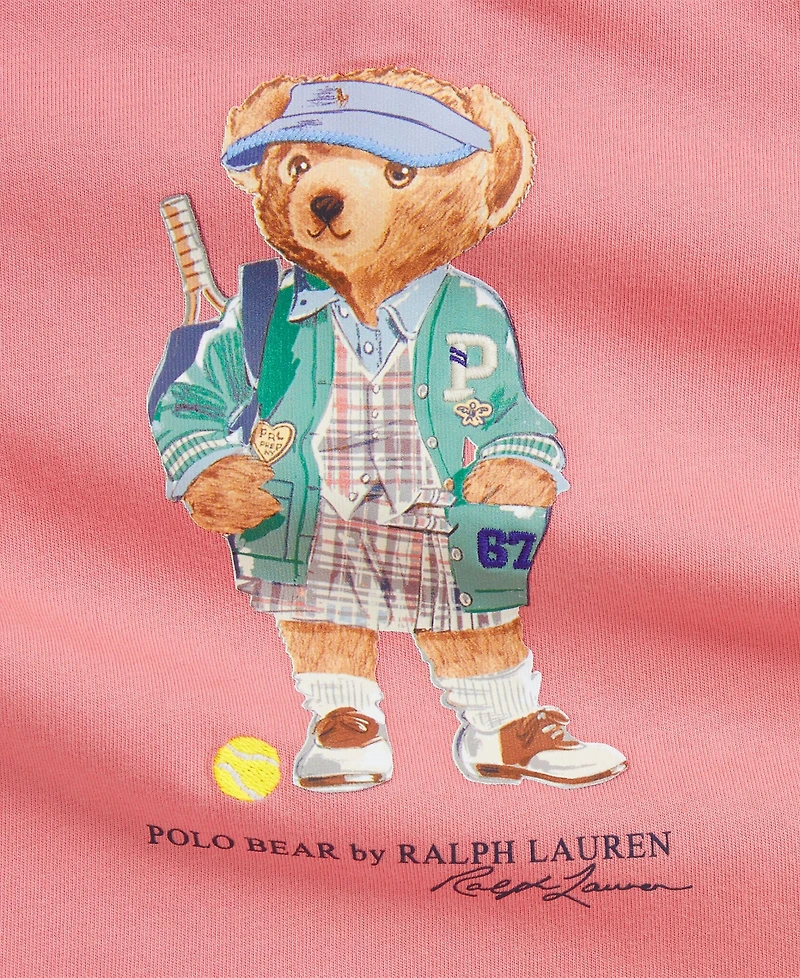 Polo Ralph Lauren Baby Girls Cotton Tiered Dress