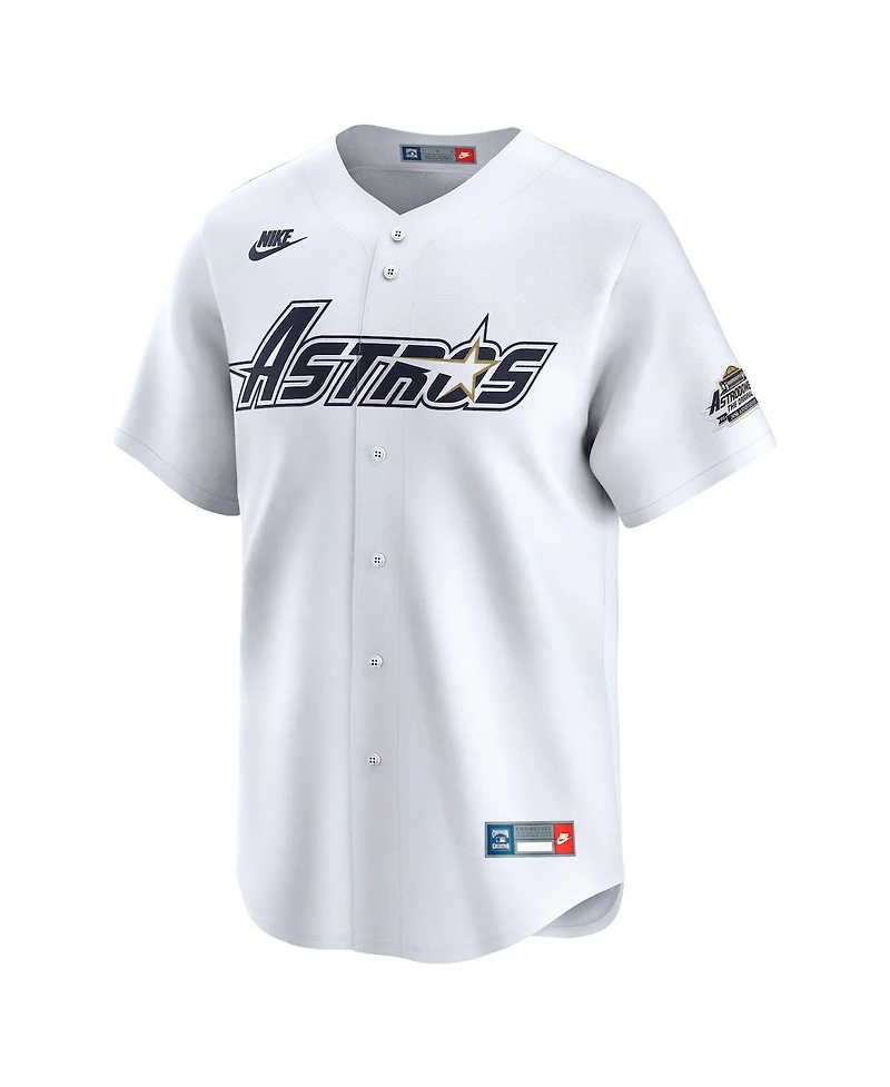 Nike Men's Jeff Bagwell White Houston Astros Throwback Cooperstown Collection Limited Jersey