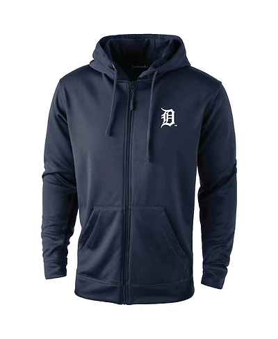 Dunbrooke Men's Navy Detroit Tigers Trophy Full-Zip Hoodie